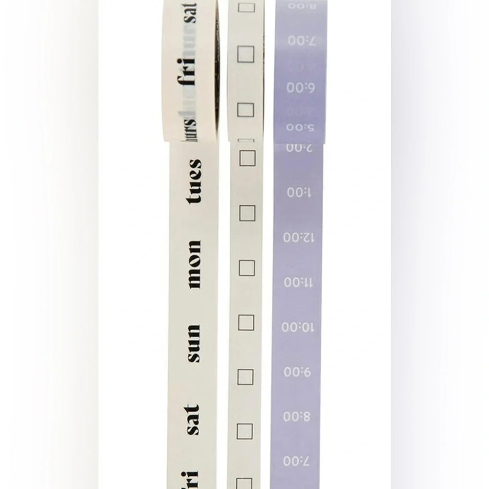 Scotch Expressions Washi Tape, Journaling and Calendar Design 6 pack